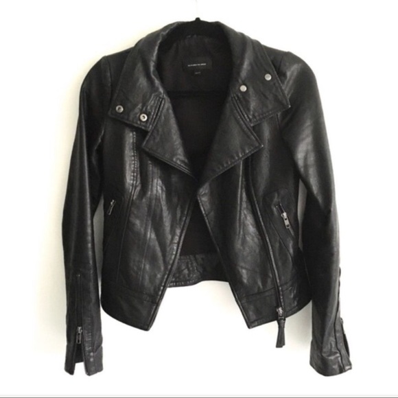 Mackage Kenya Leather Jacket Black XXS - Picture 6 of 9